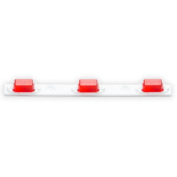49112-5 – GROTE PERLUX Clearance Light, Incandescent Rectangular Bar 15-5/8 Inch Length x 1-1/4 Inch Width x 1-3/8 In...